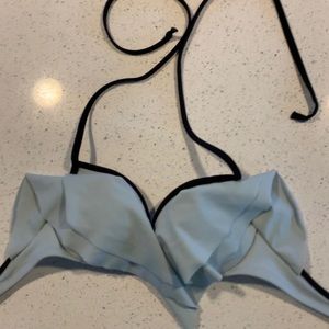 Push up flounce bikini top